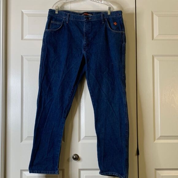 Wrangler, FR, men’s work jeans, size 40 - Picture 1 of 15